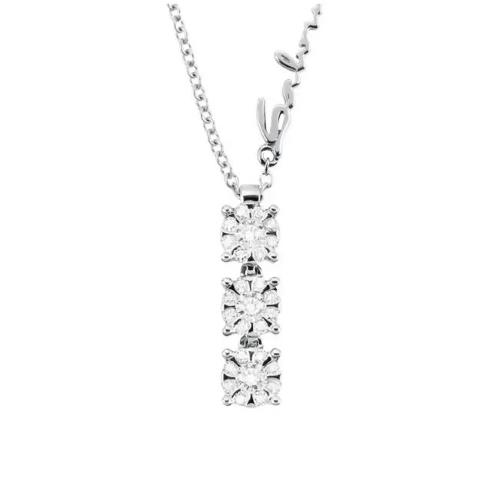 SALVINI DAPHNE NECKLACE IN WHITE GOLD WITH DIAMONDS