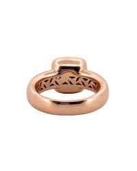 CRIVELLI RING IN ROSE GOLD AND BROWN DIAMONDS - photo 1