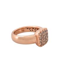 CRIVELLI RING IN ROSE GOLD AND BROWN DIAMONDS - photo 2