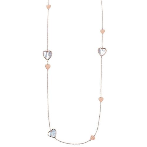 SALVINI NECKLACE THE SIGNS OF LIGHT IN ROSE GOLD, MOTHER OF PEARL AND DIAMOND 20081483