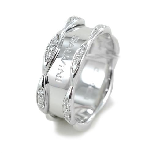 SALVINI &#147;SUNNY&#148; RING IN WHITE GOLD AND DIAMONDS