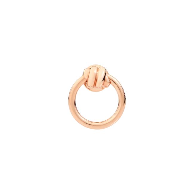 DoDo Knot Earring in 9K Rose Gold DHC2003-KNOT0-0009R