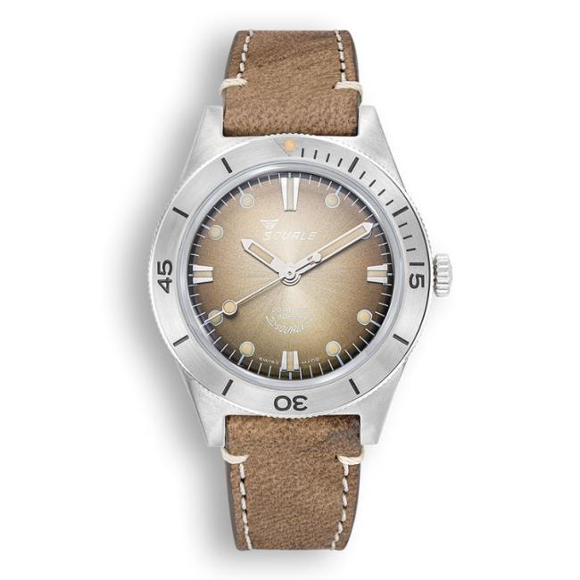 SUPER SQUALE SUNRAY BROWN LEATHER SUPERSSBW.PBW