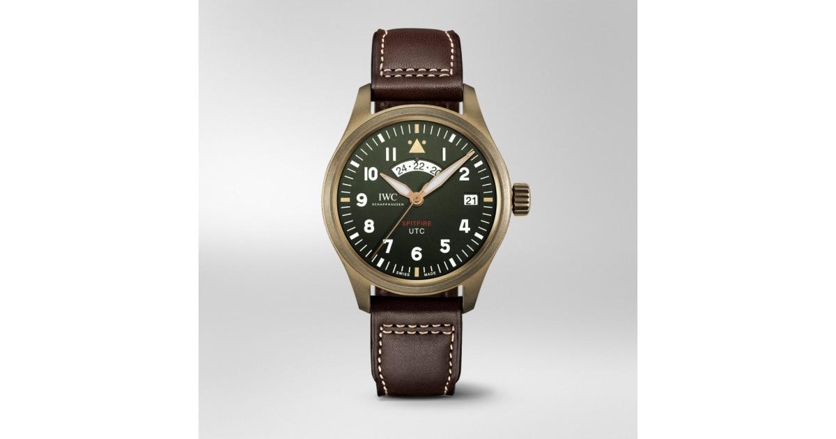 Orologio Pilot's watch utc spitfire edition «mj271» iw327101 IWC |  Gioielleria Aldo Tamburini
