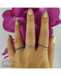 CRIVELLI RING IN ROSE GOLD AND DIAMONDS - photo 1