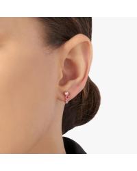 Bollicine DoDo earring in 9K Rose Gold with Precious Stones DHC3005-BOLLI-ZRI9R - photo 2