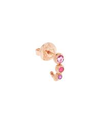 Bollicine DoDo earring in 9K Rose Gold with Precious Stones DHC3005-BOLLI-ZRI9R - photo 1