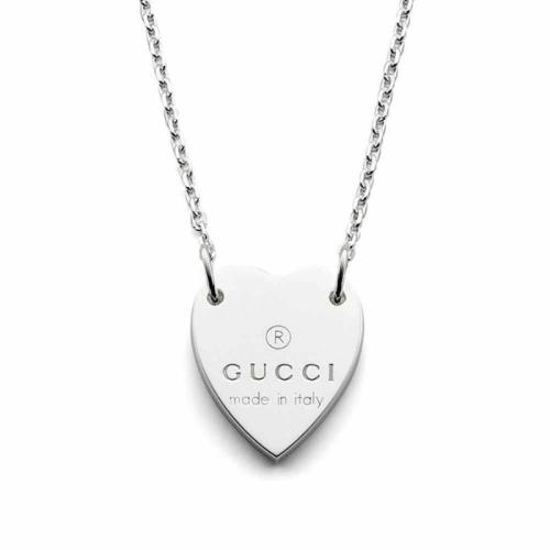 GUCCI TRADEMARK HEART NECKLACE