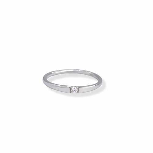 CRIVELLI RING IN WHITE GOLD AND DIAMOND