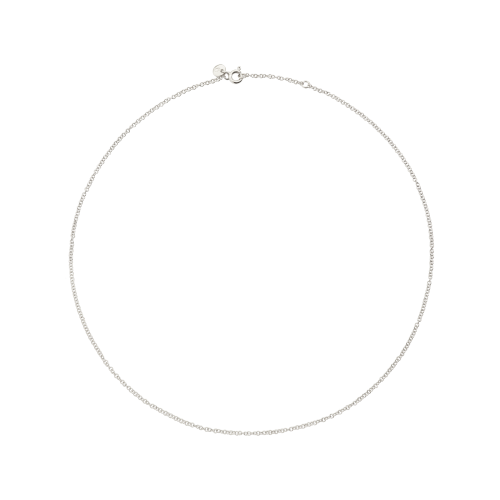 Essentials DoDo Necklace in 18K White Gold DCA8004-CHAIN-000OB