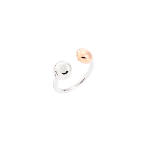 Pepita DoDo Ring in 9K Rose Gold and Silver DAC0008-PEPIT-0009A