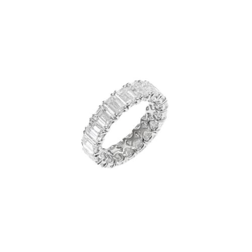 ROUND RING IN WHITE GOLD WITH DIAMONDS