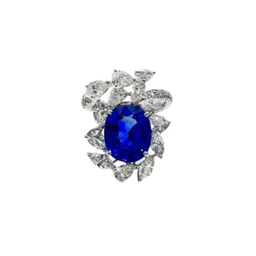 CRIVELLI RING IN WHITE GOLD AND SAPPHIRE