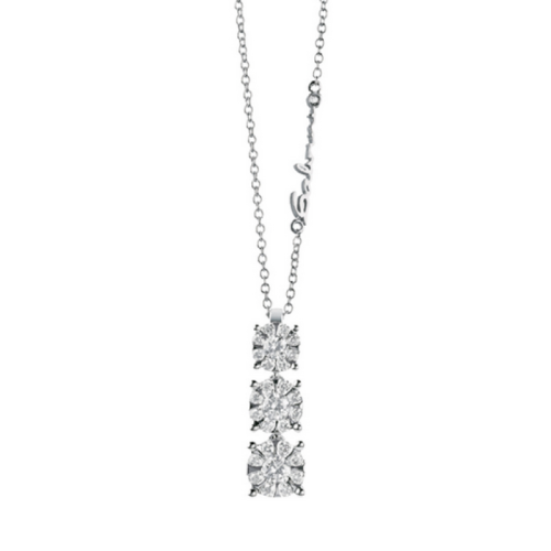 NECKLACE SALVINI DAPHNE IN WHITE GOLD WITH DIAMONDS 20041546