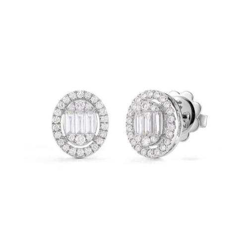 EARRINGS SALVINI MAGIA IN WHITE GOLD WITH DIAMONDS