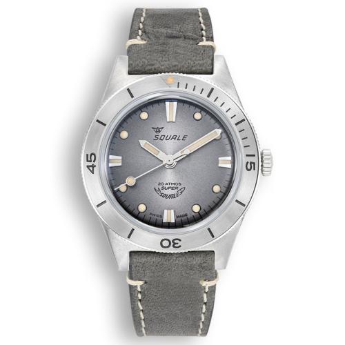 SUPER SQUALE SUNRAY GREY LEATHER SUPERSSG.PG