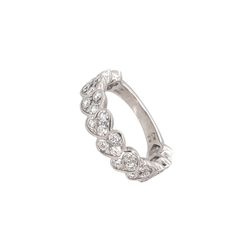 CRIVELLI RING IN WHITE GOLD AND DIAMONDS