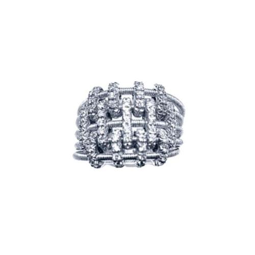 MARCO BICEGO RING IN WHITE GOLD WITH DIAMONDS