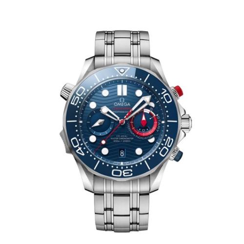 OMEGA DIVER 300M OMEGA CO-AXIAL MASTER CHRONOMETER  CHRONOGRAPH 44 MM  210.30.44.51.03.002