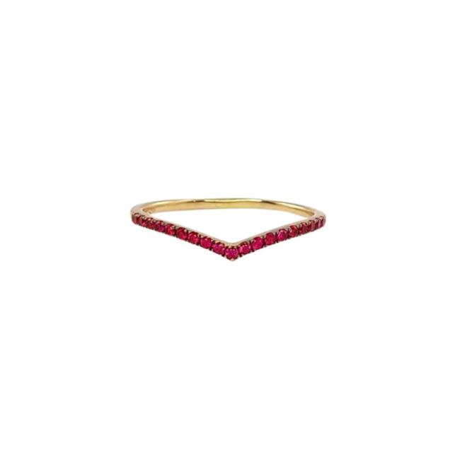 CRIVELLI RING IN ROSE GOLD AND RUBIES