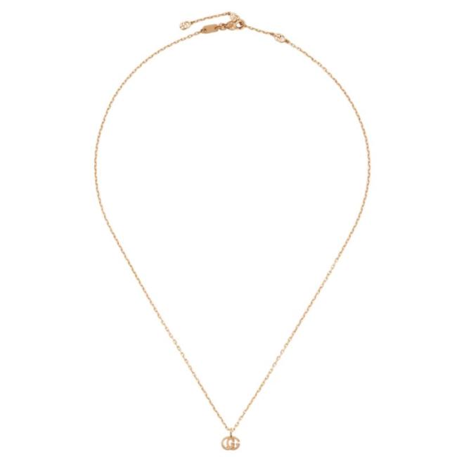 GUCCI GG RUNNING NECKLACE IN 18KT ROSE GOLD