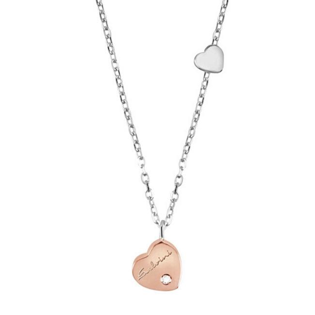 SALVINI BE HAPPY NECKLACE IN ROSE GOLD, WHITE GOLD WITH DIAMOND 20060186