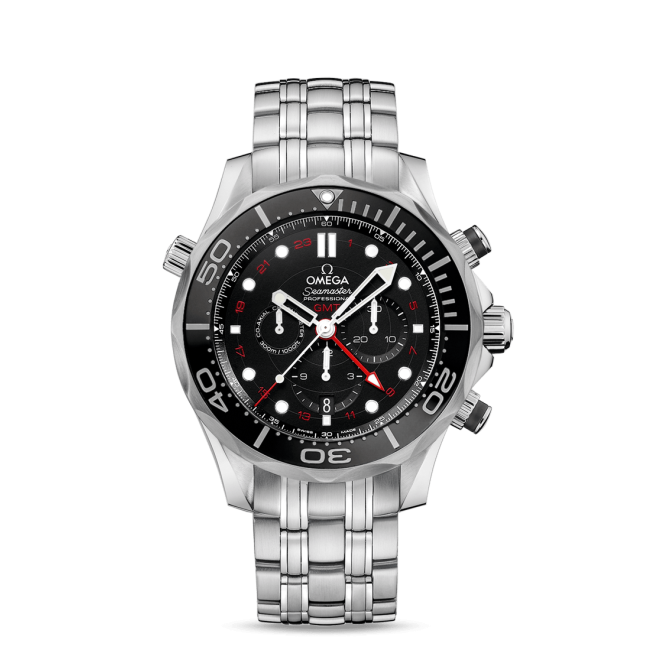 DIVER 300M CO&#8209;AXIAL GMT CHRONOGRAPH 44 MM 212.30.44.52.01.001